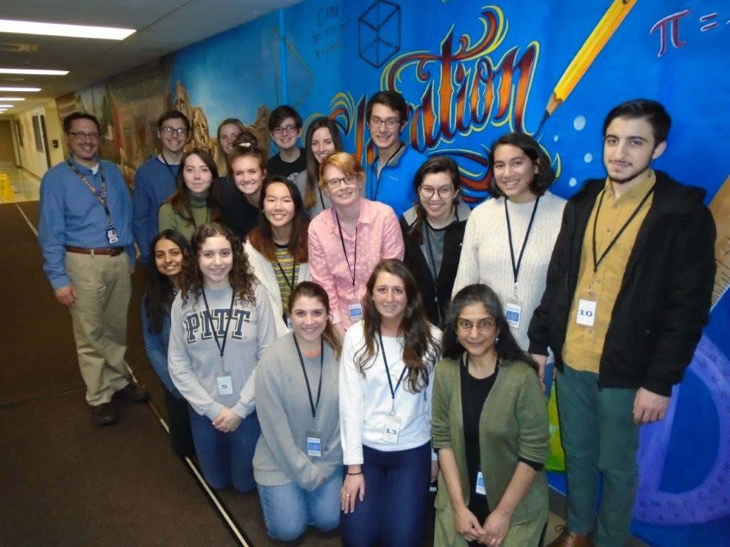 Students from the University of Pittsburgh who studied at SCI Fayette