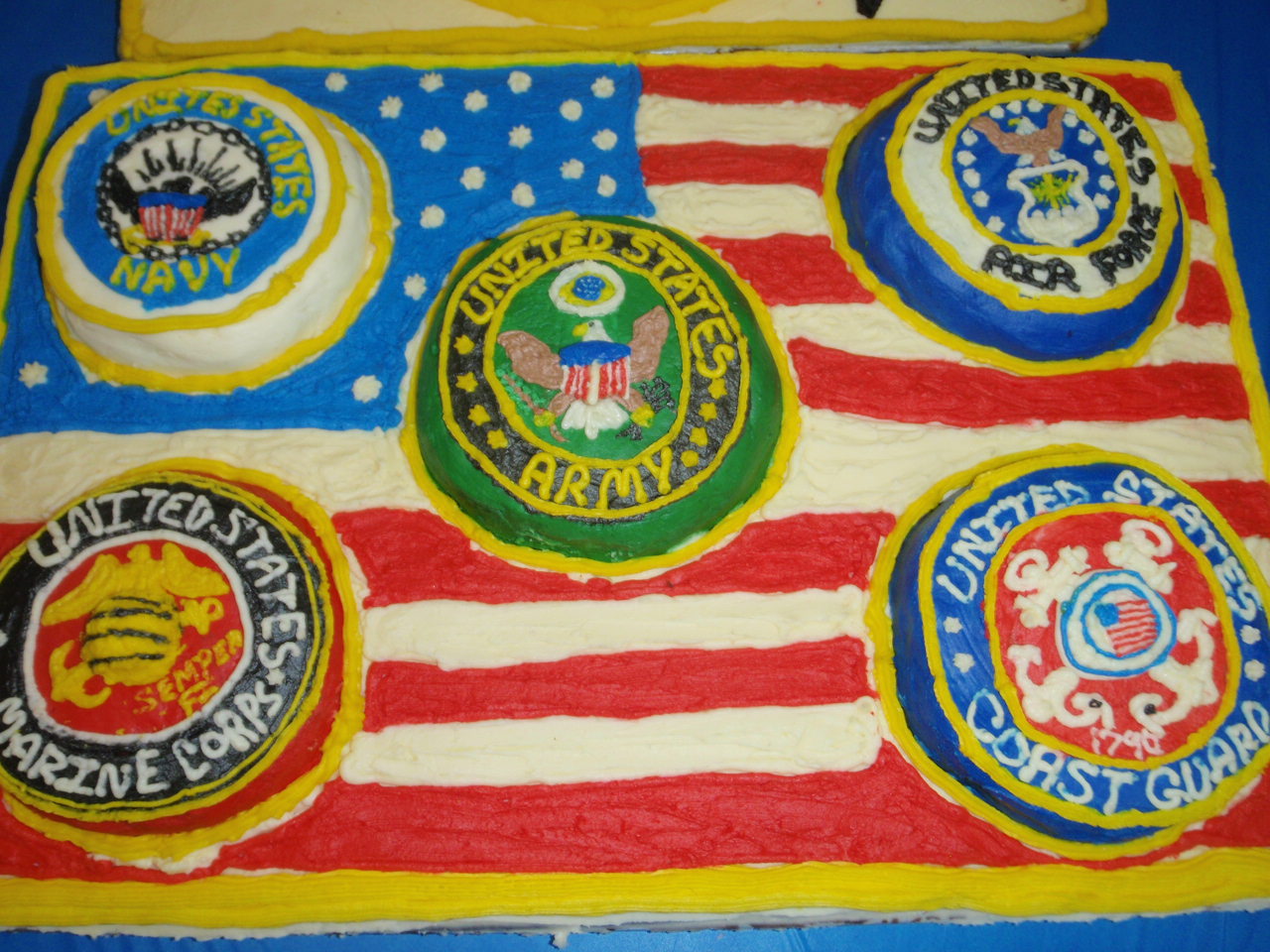 A patriotic cake