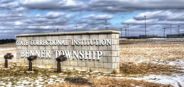 The front sign at SCI Benner Township