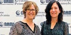 Treatment Specialist Wendy Hoerner and Psychological Support Specialist Danielle Tedesco
