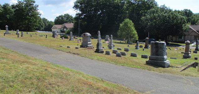 An historic cemetery